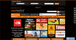 Desktop Screenshot of nepalsutra.com